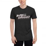 Barbell Shrugged 80's Black Tri-Blend Track Shirt